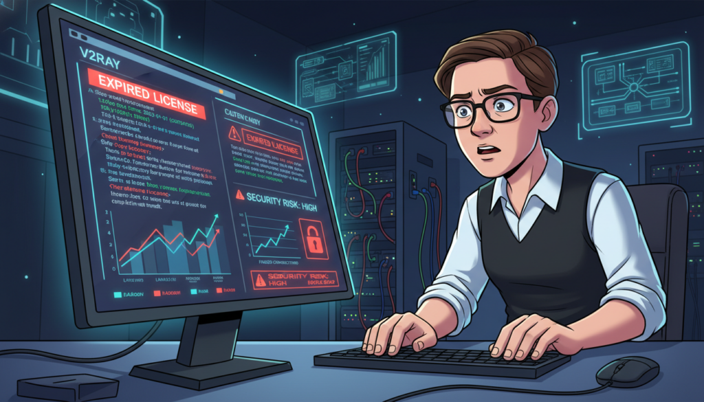 expired v2ray settings consequences monitoring